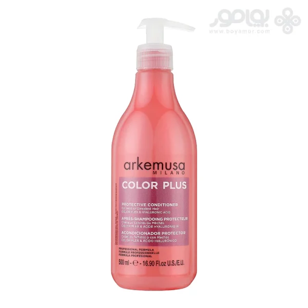 نرم کننده محافظ رنگ دیکسون آرکه موزا COLOR PLUS حجم 500 میل