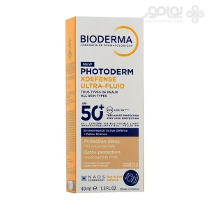 ضد آفتاب رنگی اولترا فلوئید بایودرما XDEFENSE حاوی +SPF50 شماره 02