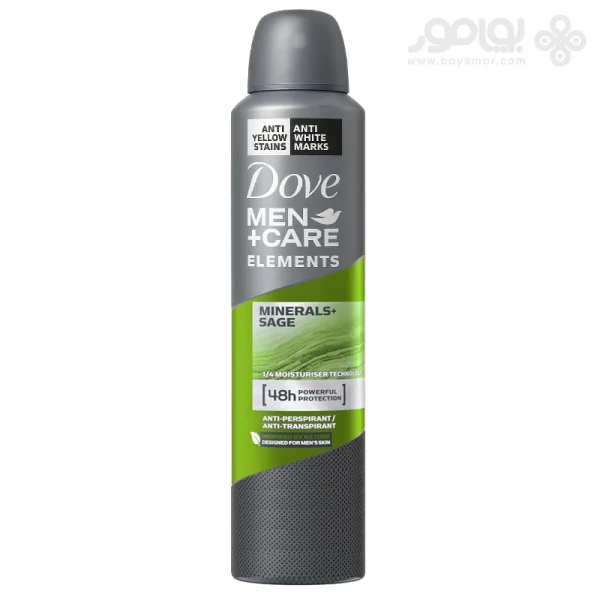 اسپری دئودورانت مردانه داو مدل SAGE حجم 250 میل