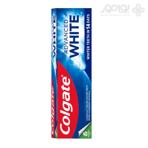 خمیر دندان سفید کننده کلگیت Advanced White حجم 100 میل