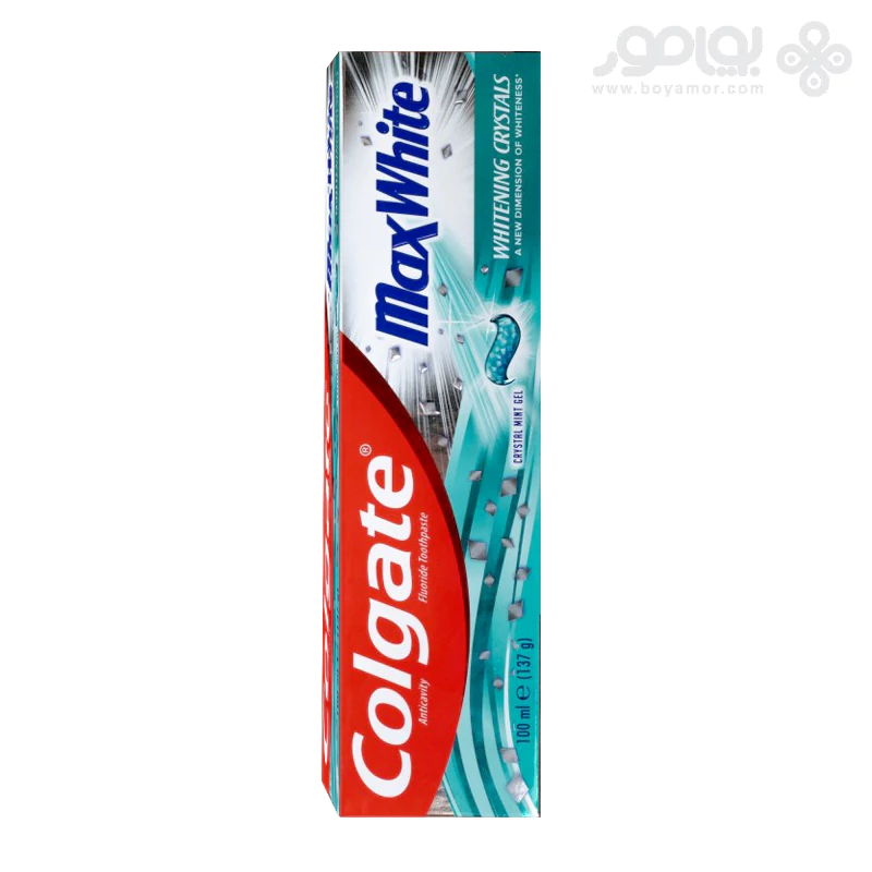 خمیر دندان سفید کننده کلگیت MaxWhite حجم 100 میل