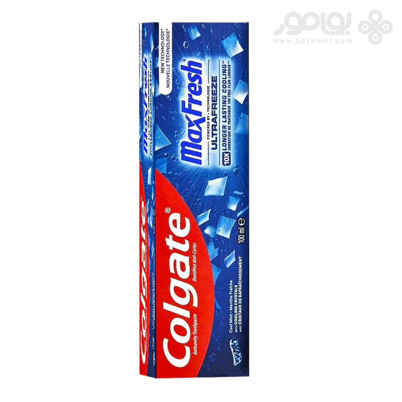 خمیر دندان مکس فرش آبی کلگیت ULTRA FREEZE حجم 100 میل