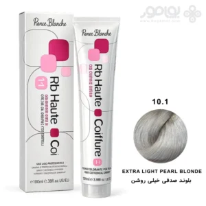 رنگ موی رنه بلانش سری COIFFURE شماره 10.1 بلوند صدفی خیلی روشن