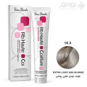 رنگ موی رنه بلانش سری COIFFURE شماره 10.2 بلوند دودی خیلی روشن