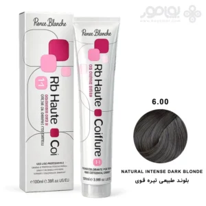 رنگ موی رنه بلانش سری COIFFURE شماره 6.00 رنگ بلوند طبیعی تیره قوی