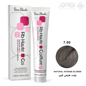 رنگ موی رنه بلانش سری COIFFURE شماره 7.00 رنگ بلوند طبیعی قوی
