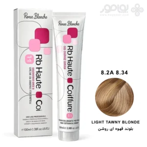 رنگ موی رنه بلانش سری COIFFURE شماره 8.2A بلوند قهوه ای روشن