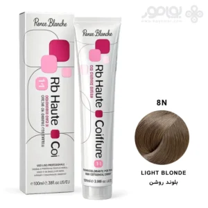 رنگ موی رنه بلانش سری COIFFURE شماره 8N رنگ بلوند روشن