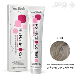 رنگ موی رنه بلانش سری COIFFURE شماره 9.00 بلوند طبیعی خیلی روشن قوی