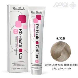 رنگ موی رنه بلانش سری COIFFURE شماره 9.32B رنگ بلوند بژ خیلی روشن