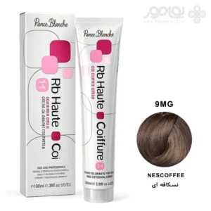 رنگ موی رنه بلانش سری COIFFURE شماره 9MG رنگ نسکافه ای