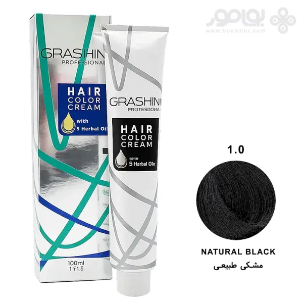 رنگ موی گراشین شماره 1.0 مشکی طبیعی