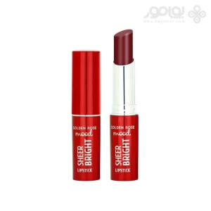 رژ لب جامد گلدن رز SHEER BRIGHT شماره 108 رنگ ROSY PLUM