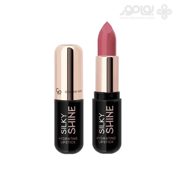 رژ لب جامد گلدن رز مدل SILKY SHINE شماره 209