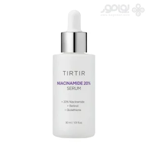 سرم جمع کننده منافذ و روشن کننده تیر تیر حاوی 20% نیاسینامید حجم 30 میل