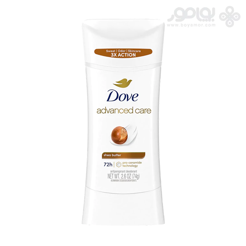 استیک دئودورانت داو ADVANCED CARE رایحه SHEA BUTTER