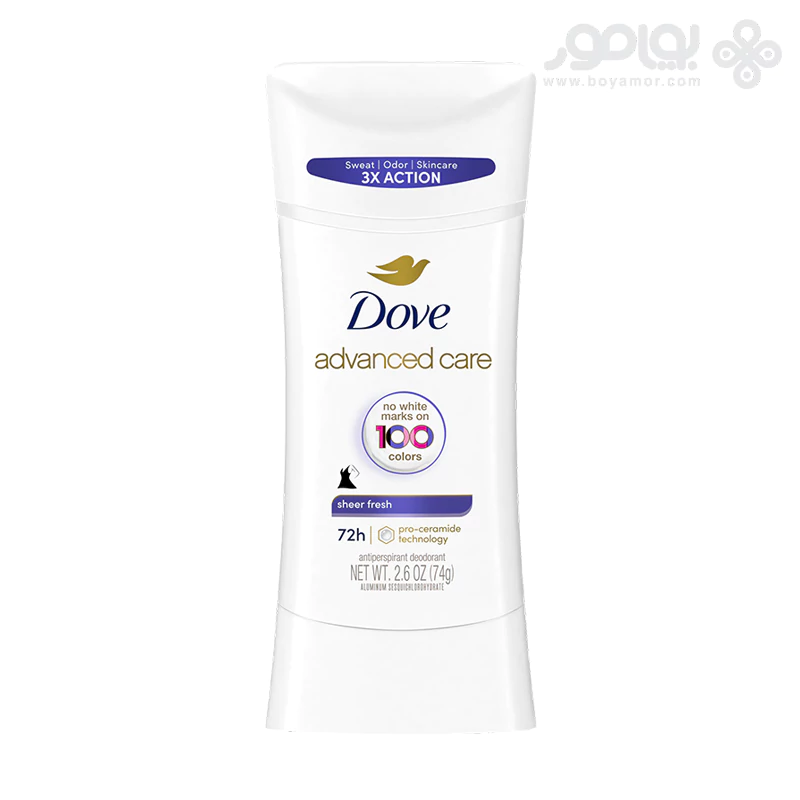 استیک دئودورانت داو ADVANCED CARE رایحه SHEER FRESH