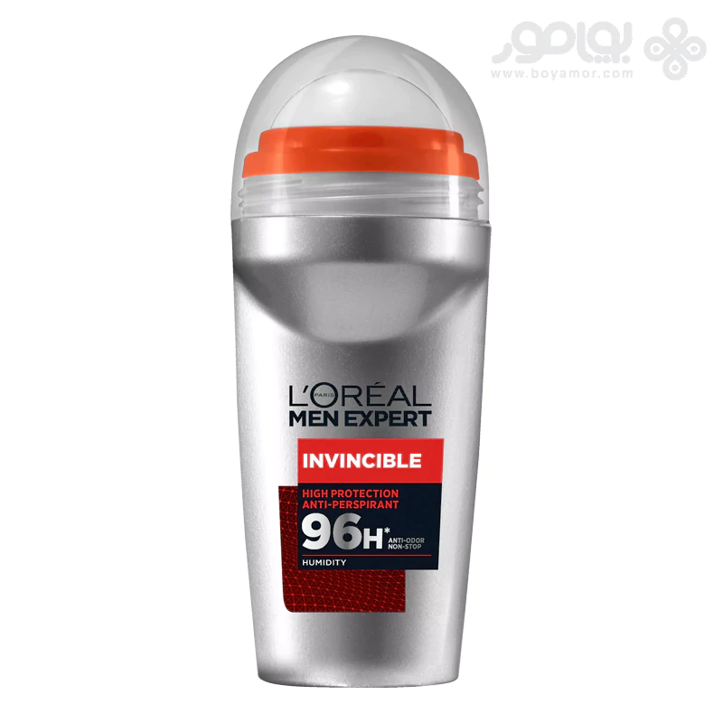 رول ضد تعریق مردانه لورال مدل INVINCIBLE حجم 50 میل