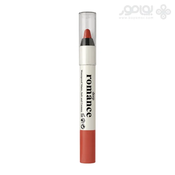 رژ لب مدادی دیپ رومنس SUPER LONGWEAR شماره SL201