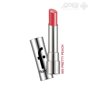 رژ لب جامد فلورمار مدل SHEER UP رنگ PRETTY PEACH شماره 005