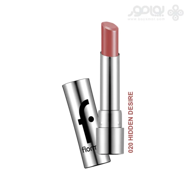 رژ لب جامد فلورمار مدل SHEER UP رنگ HIDDEN DESIRE شماره 020