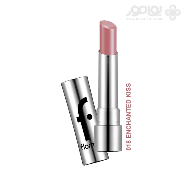 رژ لب جامد فلورمار مدل SHEER UP رنگ ENCHANTED KISS شماره 018