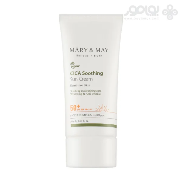 ضد آفتاب تسکین دهنده مری اند می CICA SOOTHING حاوی +SPF50