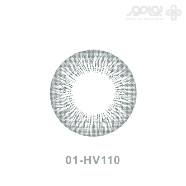 لنز رنگی ماهانه بیوتی شماره 01 کد HV110
