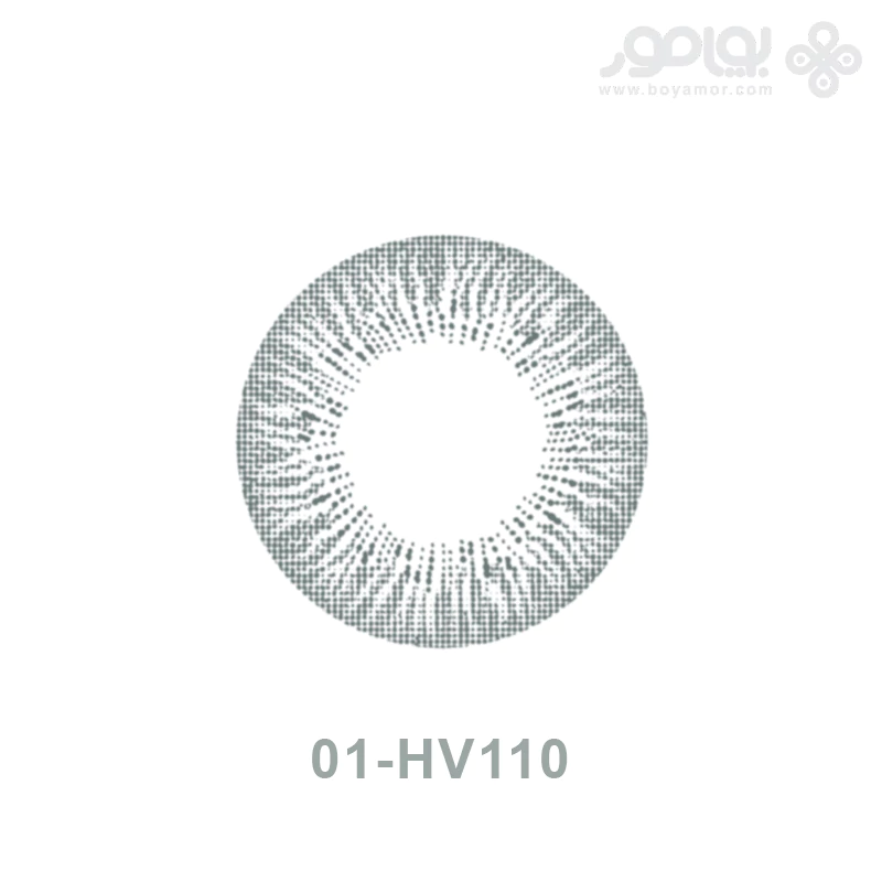 لنز رنگی ماهانه بیوتی شماره 01 کد HV110