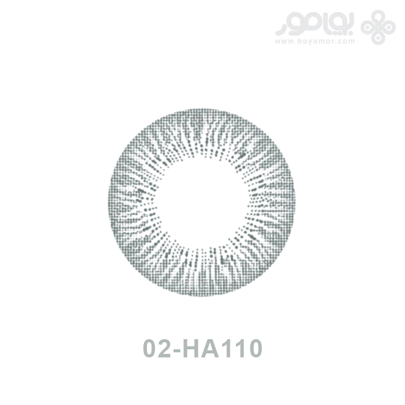 لنز رنگی ماهانه بیوتی شماره 02 کد HA110