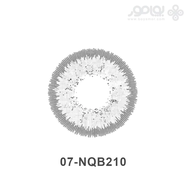 لنز رنگی ماهانه بیوتی شماره 07 کد NQB210