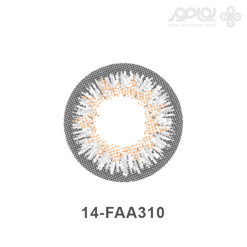 لنز رنگی ماهانه بیوتی شماره 14 کد FAA310