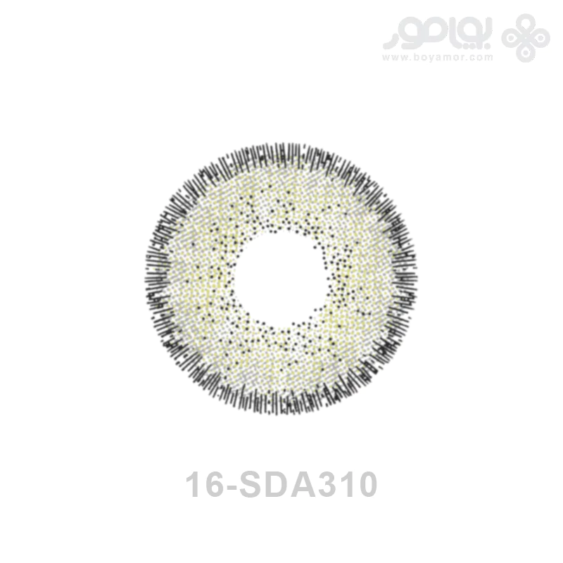 لنز رنگی ماهانه بیوتی شماره 16 کد SDA310