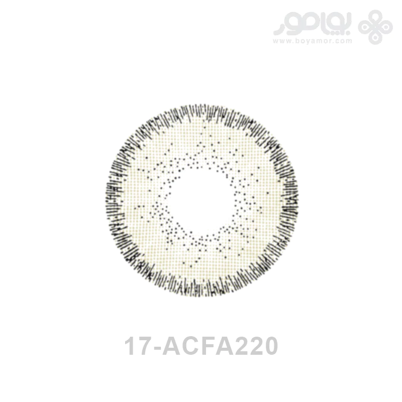 لنز رنگی ماهانه بیوتی شماره 17 کد ACFA220