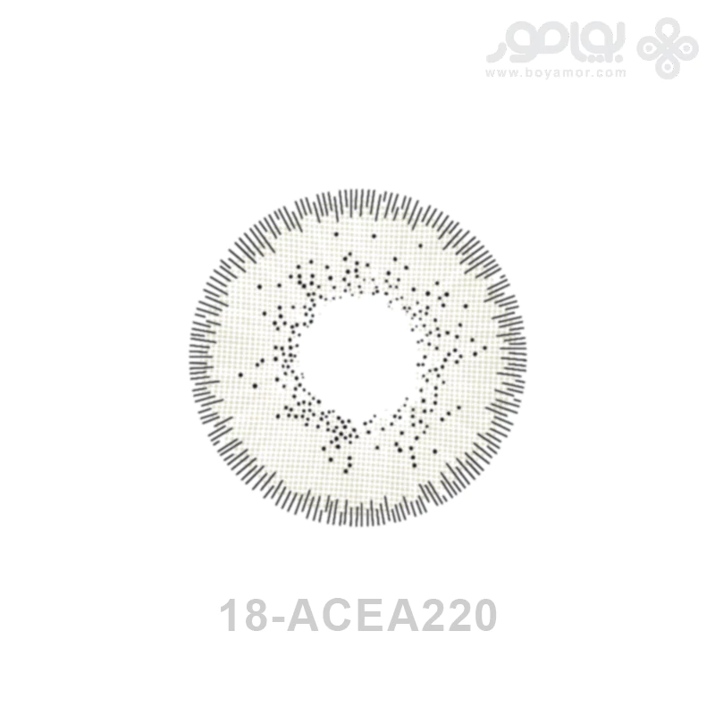 لنز رنگی ماهانه بیوتی شماره 18 کد ACEA220