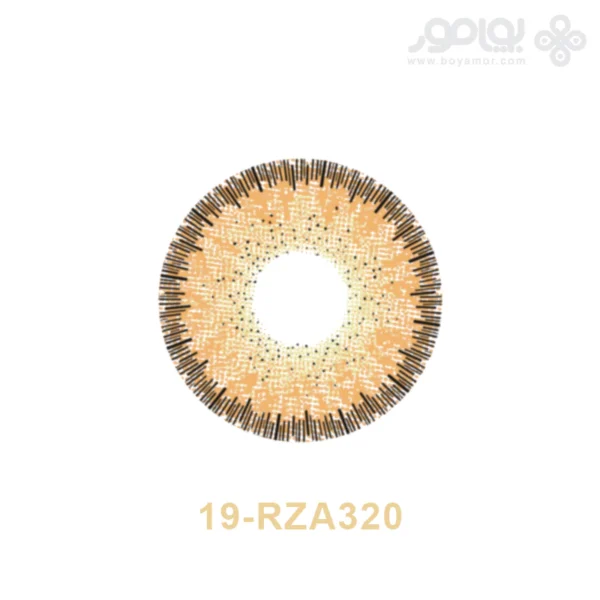 لنز رنگی ماهانه بیوتی شماره 19 کد RZA320