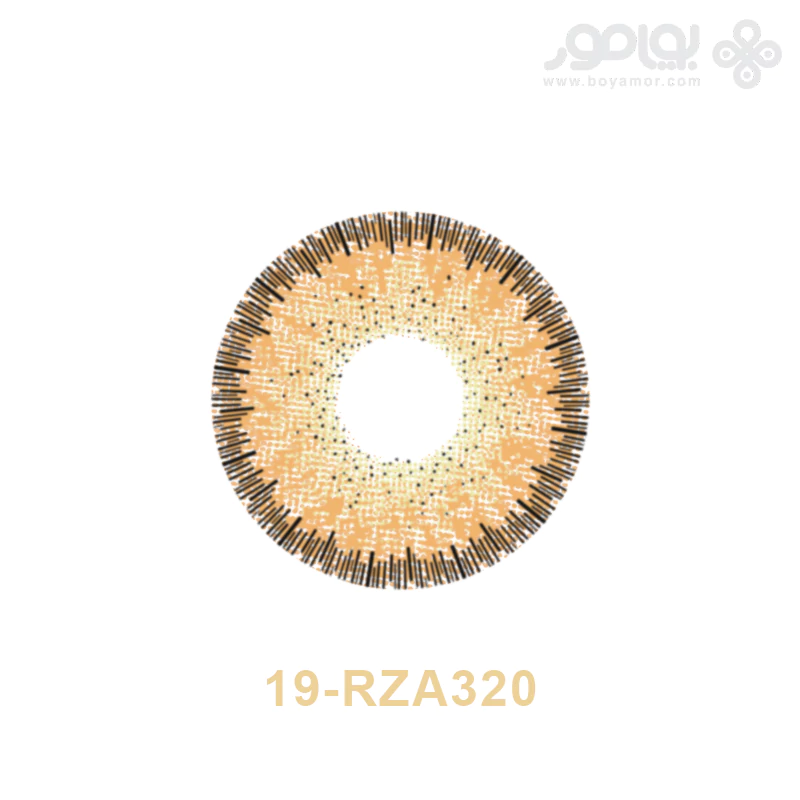 لنز رنگی ماهانه بیوتی شماره 19 کد RZA320