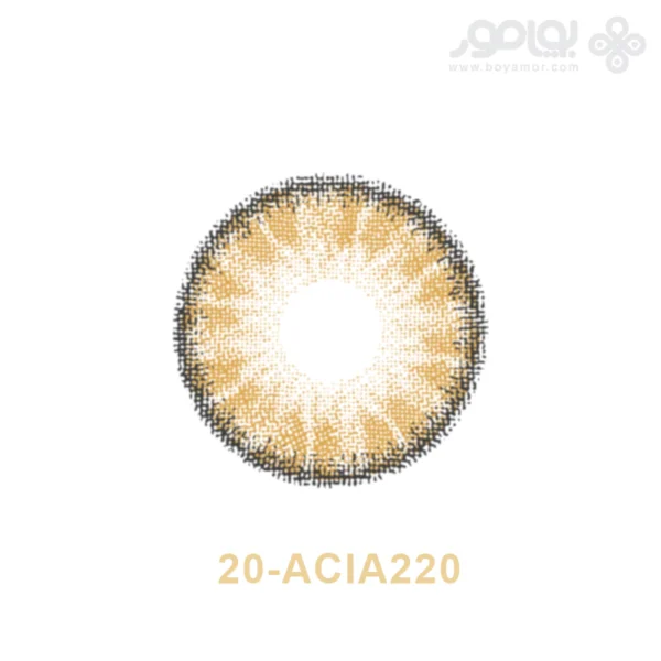 لنز رنگی ماهانه بیوتی شماره 20 کد ACIA220