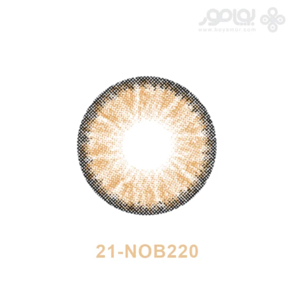 لنز رنگی ماهانه بیوتی شماره 21 کد NOB220