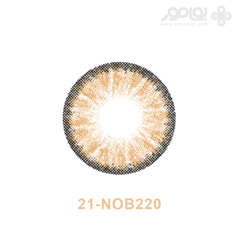 لنز رنگی ماهانه بیوتی شماره 21 کد NOB220