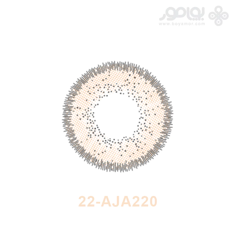 لنز رنگی ماهانه بیوتی شماره 22 کد AJA220