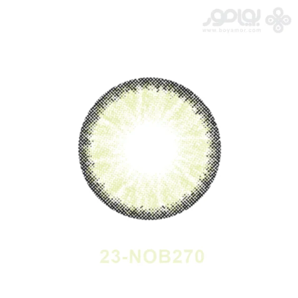 لنز رنگی ماهانه بیوتی شماره 23 کد NOB270