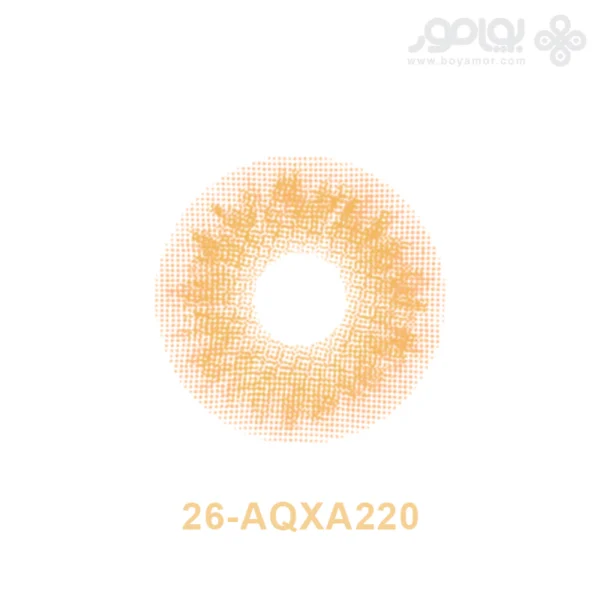 لنز رنگی ماهانه بیوتی شماره 26 کد AQXA220
