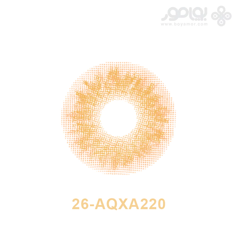 لنز رنگی ماهانه بیوتی شماره 26 کد AQXA220