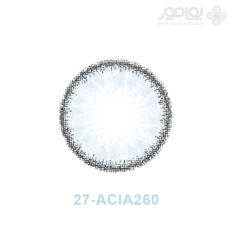 لنز رنگی ماهانه بیوتی شماره 27 کد ACIA260