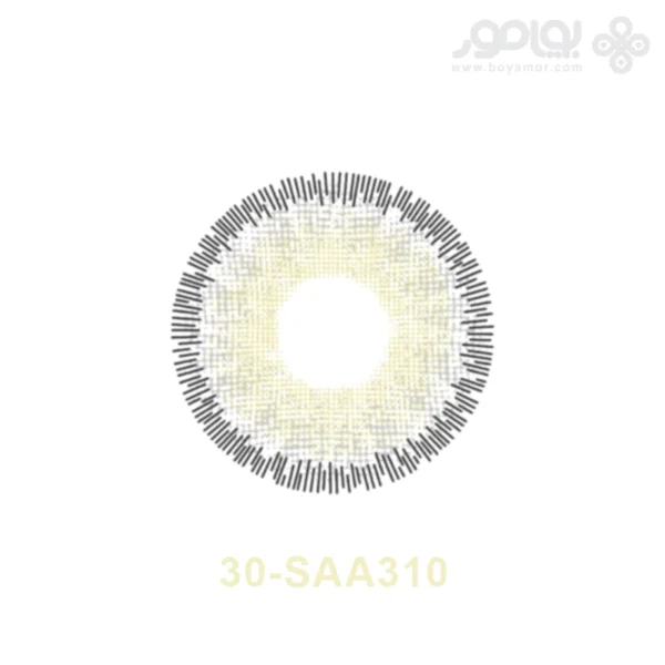 لنز رنگی ماهانه بیوتی شماره 30 کد SAA310