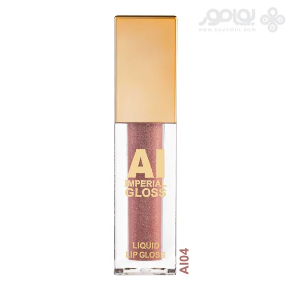 لیپ گلاس مای میکاپ استوری مدل AI IMPERIAL GLOSS شماره AI 04