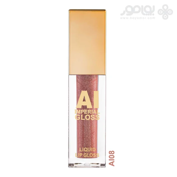 لیپ گلاس مای میکاپ استوری مدل AI IMPERIAL GLOSS شماره AI 08