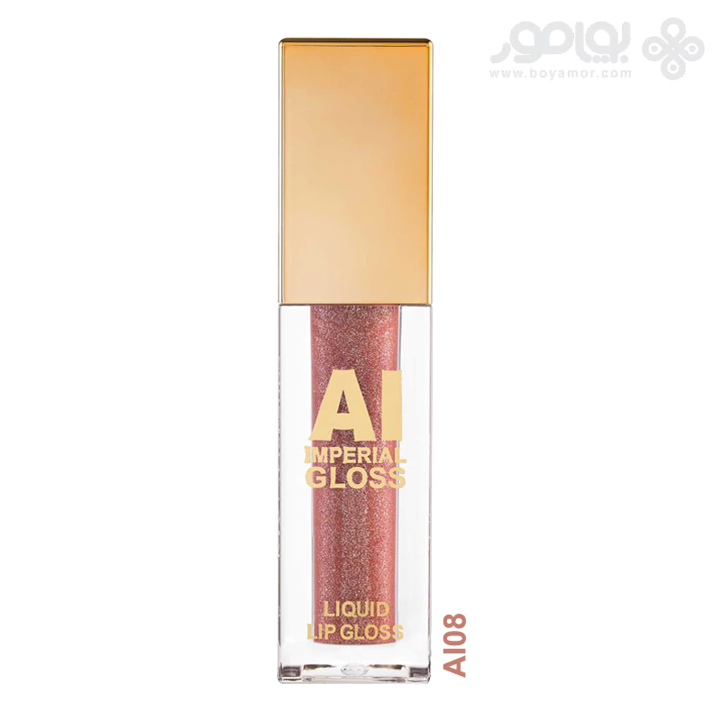 لیپ گلاس مای میکاپ استوری مدل AI IMPERIAL GLOSS شماره AI 08
