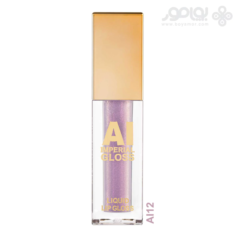 لیپ گلاس مای میکاپ استوری مدل AI IMPERIAL GLOSS شماره AI 12